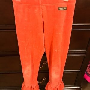 Matilda Jane velour ruffle pants